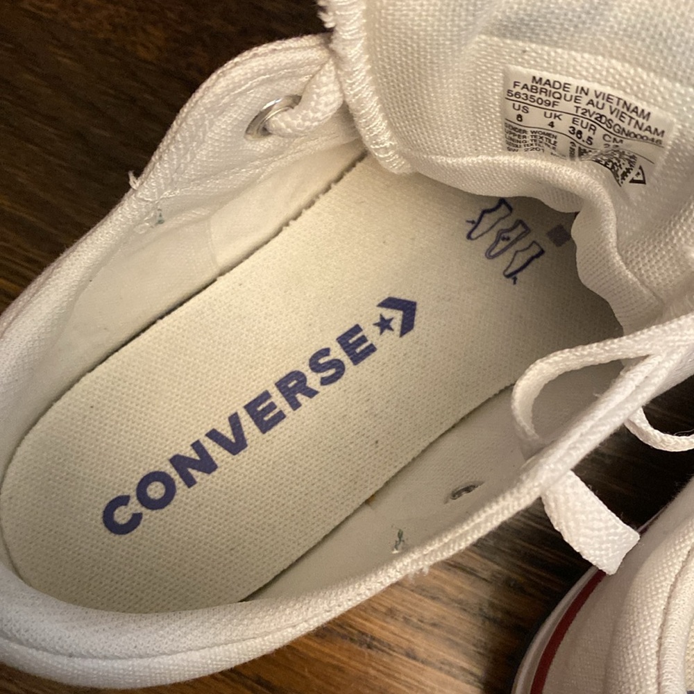 Converse All Star White Size 6 - Picture 8 of 8